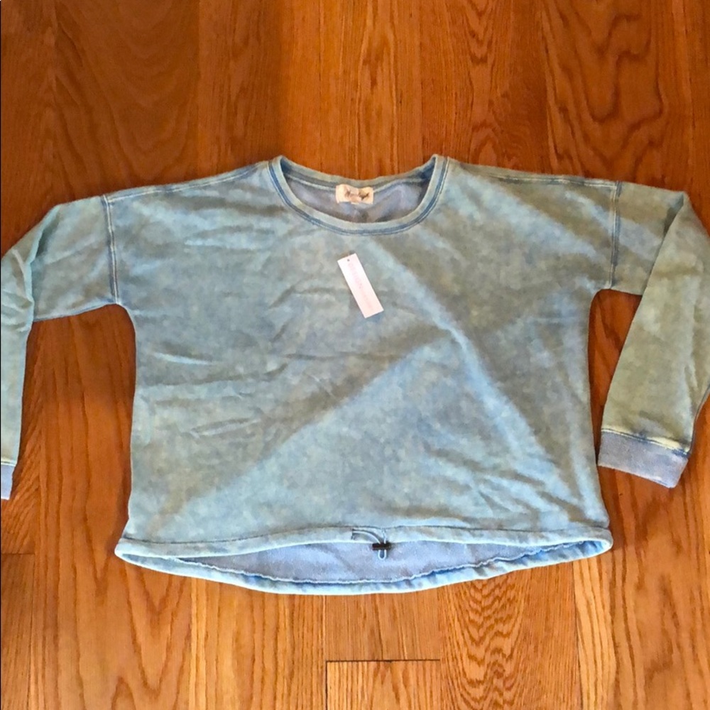 Avaleigh Acid Wash Sweatshirt Small